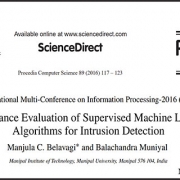 مقاله ارزیابی الگوریتم‌ های با ناظر در یادگیری ماشین جهت تشخیص نفوذ